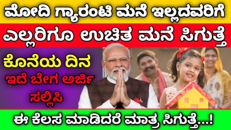 Pradhan mantri awas Yojana | ಉಚಿತ ಮನೆ ಹಂಚಿಕೆ ಅರ್ಜಿ ಪ್ರಾರಂಭ..! ಬೇಗ ಅರ್ಜಿ ಸಲ್ಲಿಸಿ