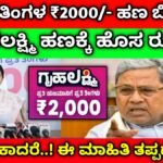 gruhalakshmi status check