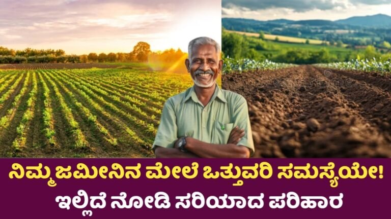 Land Survey Update: ಜಮೀನಿನ ಮೇಲೆ ಒತ್ತುವರಿ ಸಮಸ್ಯಗೆ ಇಲ್ಲಿ ಪರಿಹಾರವಿದೆ!