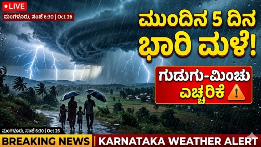 Karnataka Rain Alert