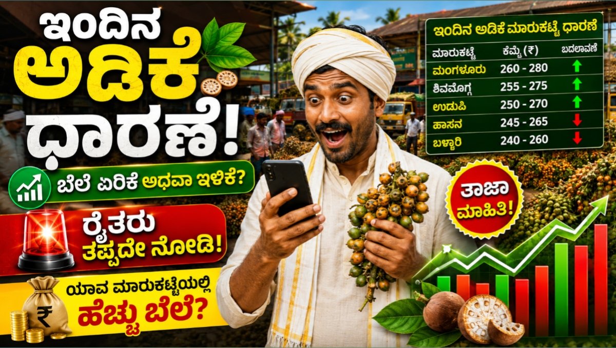 ಅಡಿಕೆ ಮಾರುಕಟ್ಟೆ